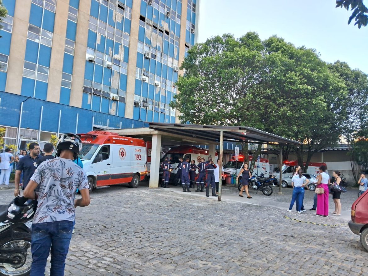 fogo-atinge-subestacao-de-energia-de-hospital-em-mg-e-pacientes-precisam-ser-transferidos;-video