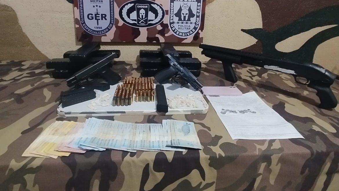 com-mais-de-200-municoes,-motociclista-e-preso-apos-perseguicao-em-juiz-de-fora